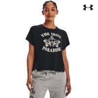 Under Armour Project Rock Vintage iron Short Sleeve Γυναικείο κοντομάνικο T-shirt - 1373776-001