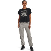 Under Armour Project Rock Vintage iron Short Sleeve Γυναικείο κοντομάνικο T-shirt - 1373776-001