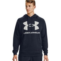 Under Armour Mens UA Rival Fleece Big Logo Hoodie Ανδρικό Φούτερ - 1357093-410