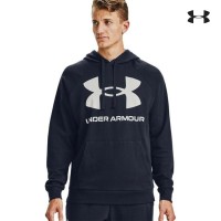Under Armour Mens UA Rival Fleece Big Logo Hoodie Ανδρικό Φούτερ - 1357093-410
