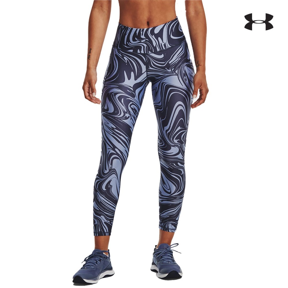 Under Armour Womens HeatGear® Armour No-Slip Waistband Printed Ankle Leggings Γυναικείο Κολάν - 1365338-558