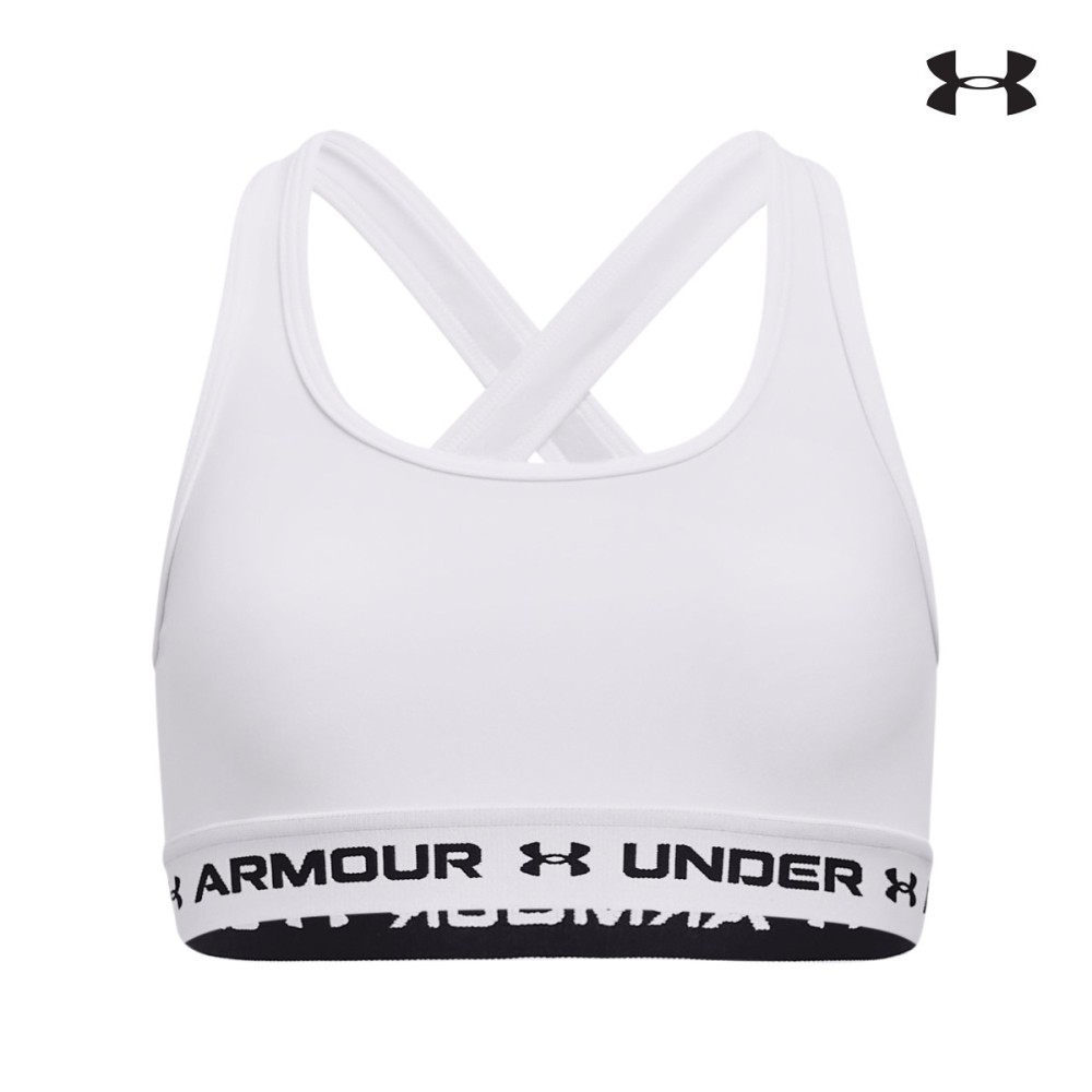 Under Armour Girls' UA Crossback Sports Bra Παιδικό Μπουστάκι - 1369971-100