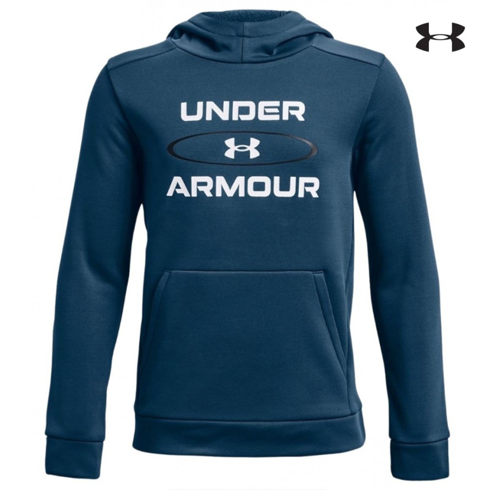 Under Armour Boys' Armour Fleece® Graphic Hoodie Παιδικό Φούτερ - 1373539-437