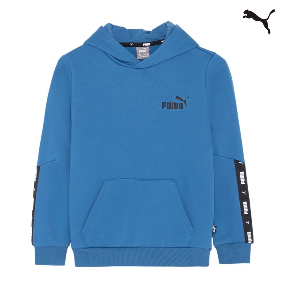 Puma ESS+ Tape Hoodie FL B Παιδικό Φούτερ με Κουκούλα - 848818-17