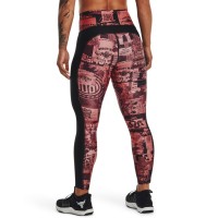 Under Armour Womens Project Rock HeatGear® Print Ankle Leggings Γυναικείο Κολάν - 1373603-600