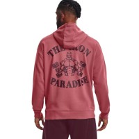 Under Armour Mens Project Rock HeatGear Heavyweight Terry Hoodie Ανδρική φούτερ - 1373562-600