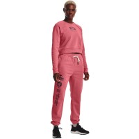 Under Armour Project Rock Hm Gym Flc Pant Γυναικεία Φόρμα - 1373601-600