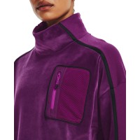 Under Armour Womens UA Journey Fleece Mock Γυναικεία Μακρυμάνικη Μπλούζα - 1373976-514