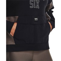 Uhder Arrmour Womens UA Rival Fleece Hoodie Γυναικεία φούτερ με κουκούλα - 1374113-001