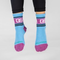 GSA SUPERCOTTON STRIPES KIDS Quarter Socks / 3Pack Παιδικές Κάλτσες - 831901-52