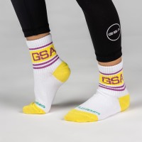 GSA SUPERCOTTON STRIPES KIDS Quarter Socks / 3Pack Παιδικές Κάλτσες - 831901-52