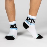 GSA SUPERCOTTON STRIPES KIDS Quarter Socks / 3Pack Παιδικές Κάλτσες - 831901-51