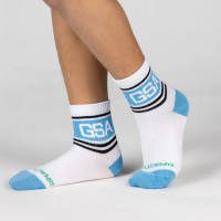 GSA SUPERCOTTON STRIPES KIDS Quarter Socks / 3Pack Παιδικές Κάλτσες - 831901-51