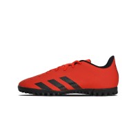 Adidas Παιδικά Ποδοσφαιρικά Παπούτσια Superlative Predator Freak 4 με Σχάρα Κόκκινα - FY6342