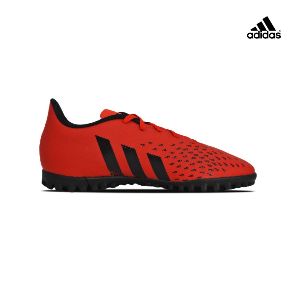 Adidas Παιδικά Ποδοσφαιρικά Παπούτσια Superlative Predator Freak 4 με Σχάρα Κόκκινα - FY6342