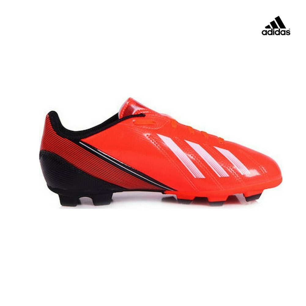 Adidas Παιδικά Ποδοσφαιρικά Παπούτσια F5 FG με Τάπες Κόκκινα - Q33917