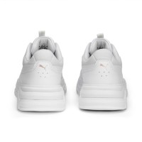 Puma Cassia Via Γυναικεία  Chunky  Sneakers Λευκά - 389223-01