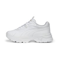 Puma Cassia Via Γυναικεία  Chunky  Sneakers Λευκά - 389223-01