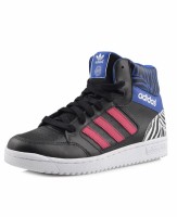 Adidas Παιδικά Sneakers High Μαύρα - M25277