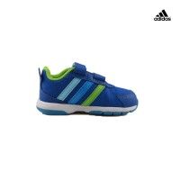 Adidas Snice 3 CF I Παιδικά Sneakers με Σκρατς Μπλε - M20084