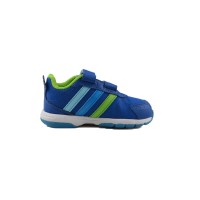 Adidas Snice 3 CF I Παιδικά Sneakers με Σκρατς Μπλε - M20084