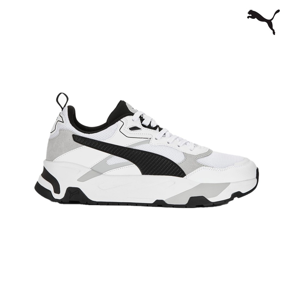 Puma Mens Trinity Ανδρικά Αθλητικά Παπούτσια Άσπρο Μαύρο - 389289-01