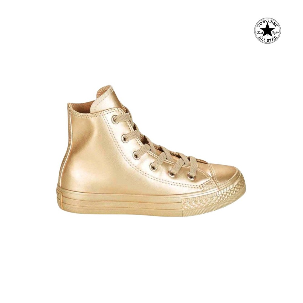 Converse Παιδικά Sneakers High για Κορίτσι Χρυσά - 757631C