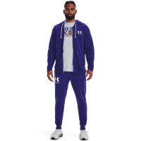 Under Armour Ανδρική Φόρμα Mens Rival Terry Joggers Μπλε - 1361642-468