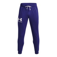 Under Armour Ανδρική Φόρμα Mens Rival Terry Joggers Μπλε - 1361642-468