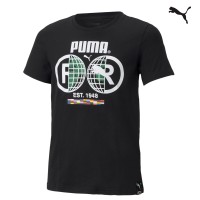 Puma Παιδικό T-shirt International Youth Tee - 530892-01