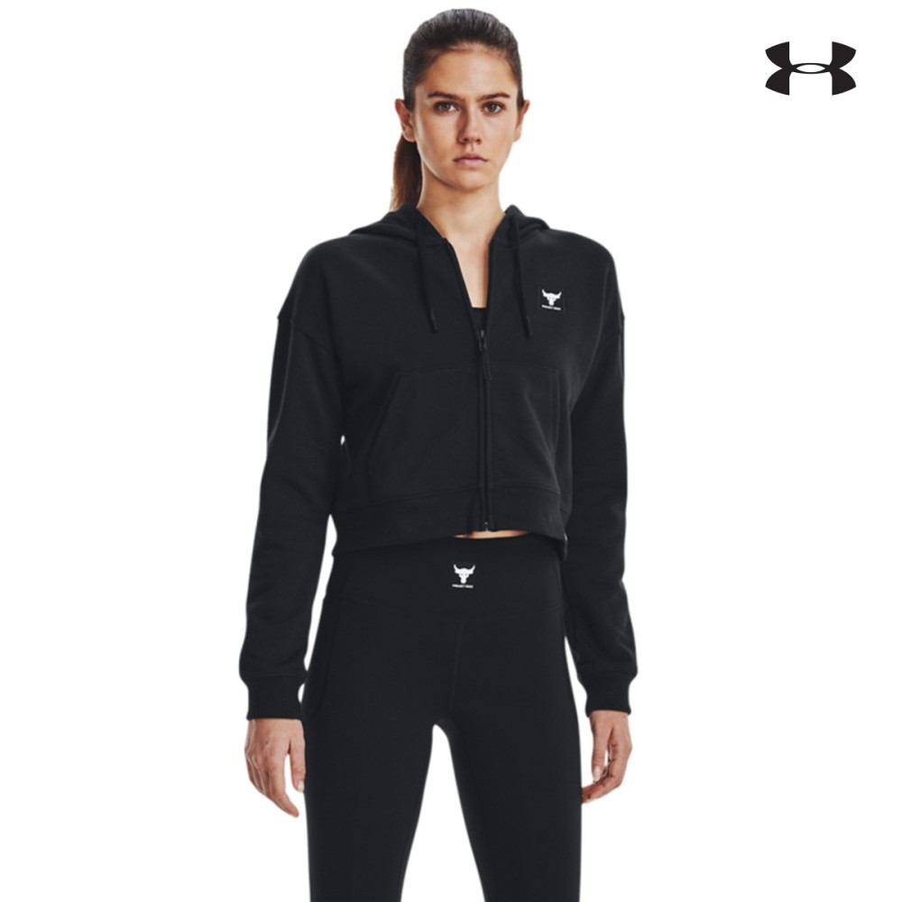 Under Armour Γυναικεία Ζακέτα Women's Project Rock Heavyweight Terry Full-Zip - 1377446-001