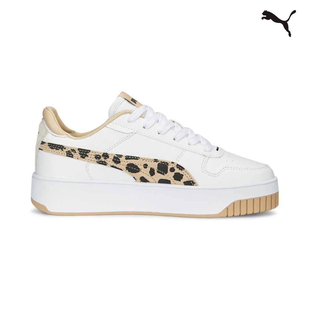 Puma Carina Street Animal Γυναικεία Sneakers Λευκά - 391940-01