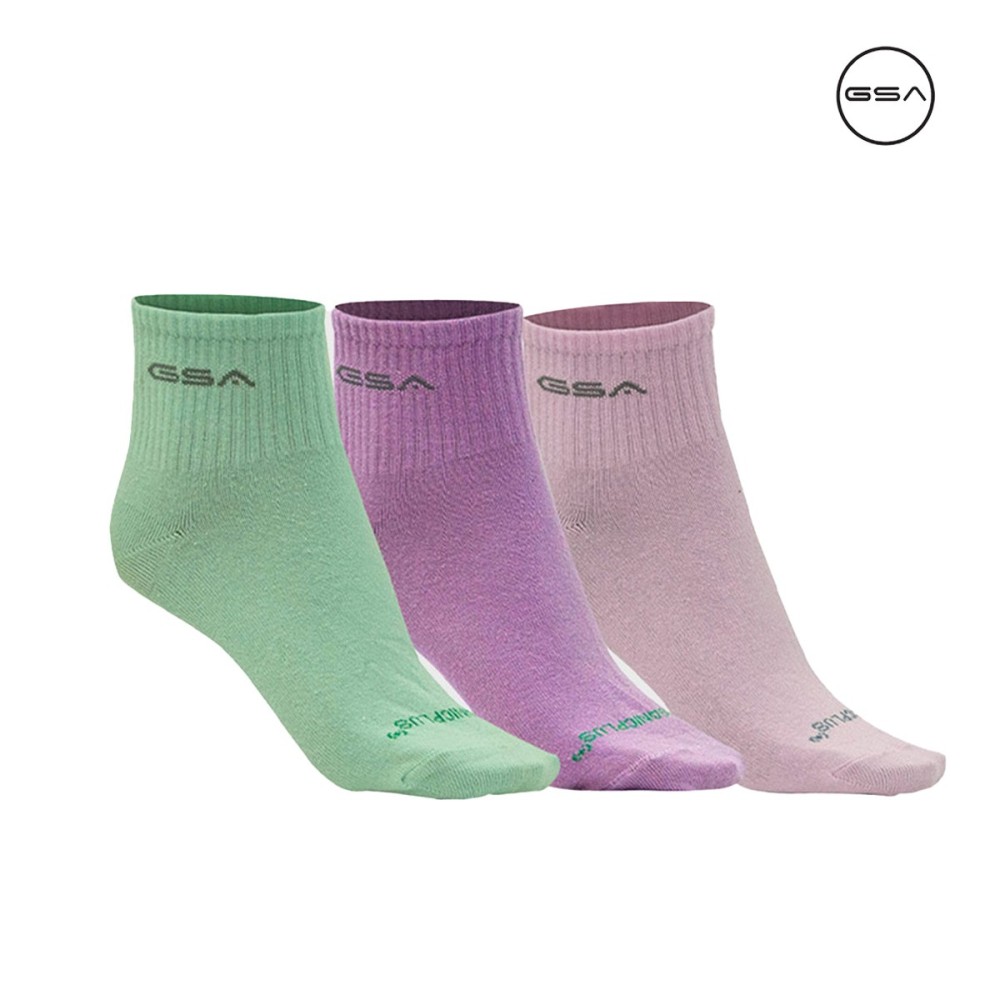 GSA ORGANICPLUS[+] 500 Ultralight Quarter Socks / 3Pack Γυναικείες Κάλτσες - 8216053-51
