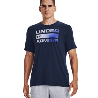Under Armour Team Issue Wordmark Ανδρικό κοντομάνικο μπλουζάκι - 1329582-408