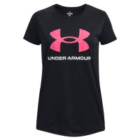 Under Armour Παιδικό Τεχνικό T-shirt Girls UA Tech™ Print Fill Big Logo Short Sleeve - 1377016-002