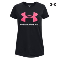 Under Armour Παιδικό Τεχνικό T-shirt Girls UA Tech™ Print Fill Big Logo Short Sleeve - 1377016-002