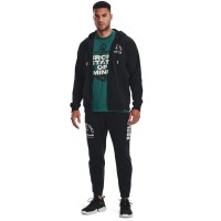 Under Armour Ανδρική Φόρμα Mens Project Rock Heavyweight Terry Pants - 1377440-001