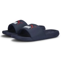 Puma Παιδικές Σαγιονάρες Slides Μπλε Cool Cat 2.0 - 390885-05