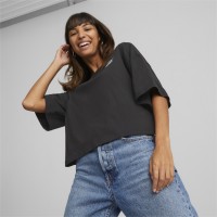 Puma Γυναικείο T-shirt Classics Oversized Tee Women - 538052-01