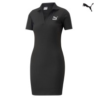 Puma Γυναικείο Φόρεμα Classics Womens Ribbed Dress - 538056-01