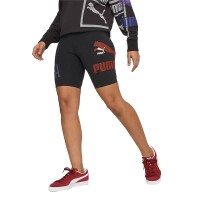 Puma Γυναικείο Ποδηλατικό Κολάν Μαύρο CLASSICS 48 23 SHORT TIGHTS 7” - 538196-01
