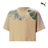 Puma Παιδικό t-shirt Crop Top T7 Vacay Queen Graphic Tee Youth - 538669-89