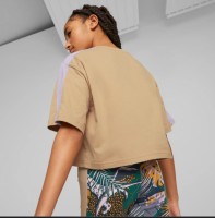 Puma Παιδικό t-shirt Crop Top T7 Vacay Queen Graphic Tee Youth - 538669-89