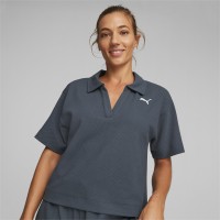 Puma Γυναικείο T-shirt HER Polo Tee Women - 673108-16
