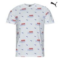 Puma Ανδρικό T-shirt Ess+ Logo Power AOP Tee B -  673367-02