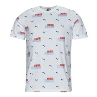 Puma Ανδρικό T-shirt Ess+ Logo Power AOP Tee B -  673367-02