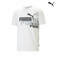 Puma Ανδρικό T-shirt Essentials Logo Power Ανδρικό T-Shirt - 673378-02