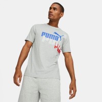 Puma Ανδρικό T-shirt Essentials Logo Power Ανδρικό T-Shirt - 673378-04