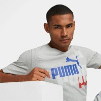 Puma Ανδρικό T-shirt Essentials Logo Power Ανδρικό T-Shirt - 673378-04