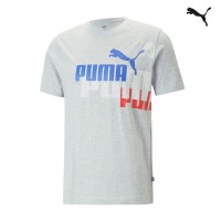 Puma Ανδρικό T-shirt Essentials Logo Power Ανδρικό T-Shirt - 673378-04
